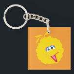 Big Bird Face Keychain<br><div class="desc">Check out this bright faced Big Bird!         This item is recommended for ages 13 . ©  2014 Sesame Workshop. www.sesamestreet.org</div>