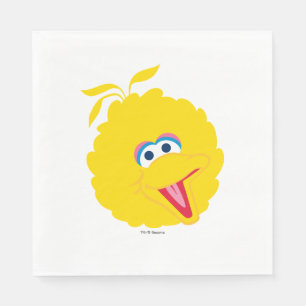Big Bird Face Paper Napkins