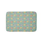Big Bird | Good Vibes Floral Pattern Bath Mat