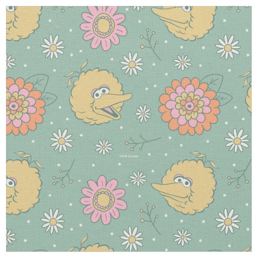 Big Bird | Good Vibes Floral Pattern Fabric