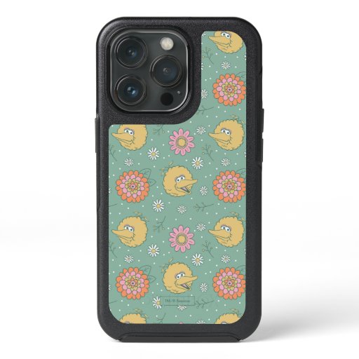 Big Bird | Good Vibes Floral Pattern iPhone 13 Pro Case