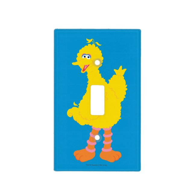 Big Bird Graphic Light Switch Cover (Front)