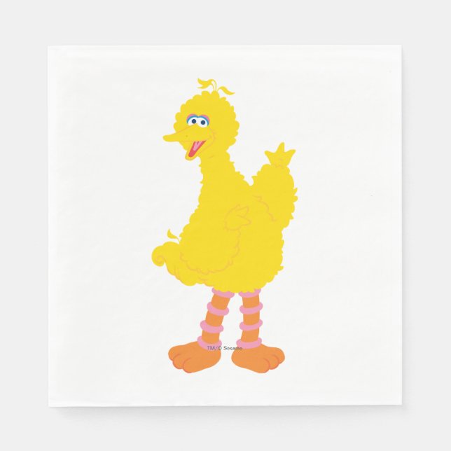 Big Bird Graphic Napkins (Front)