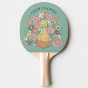 Big Bird   Grow Kindness Floral Graphic Ping Pong Paddle