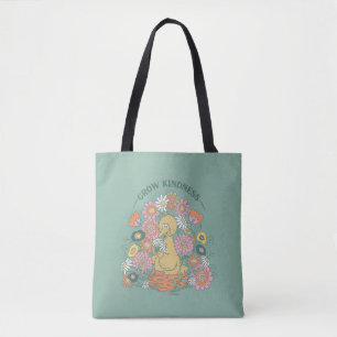 Big Bird Grow Kindness Floral Graphic Tote Bag