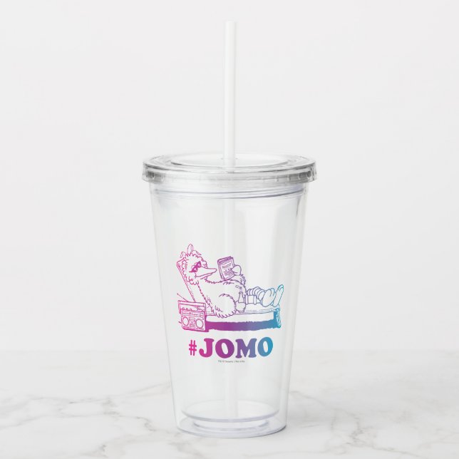 Big Bird | #JOMO Acrylic Tumbler (Front)