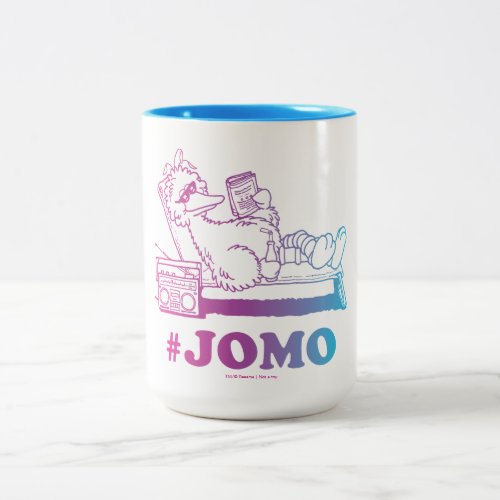 Big Bird  JOMO Two_Tone Coffee Mug