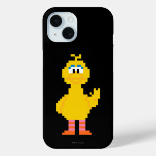 Big Bird Pixel Art iPhone 15 Case