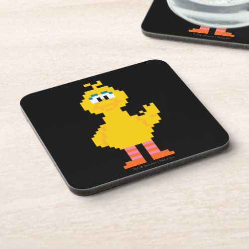 Big Bird Pixel Art Coaster