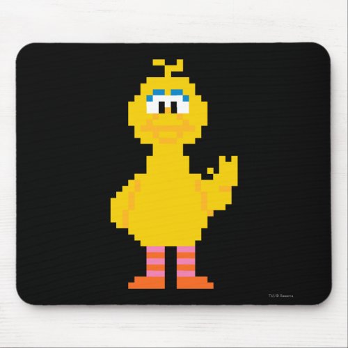 Big Bird Pixel Art Mouse Pad