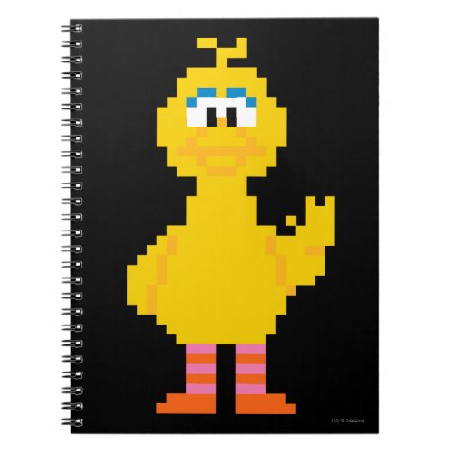 Big Bird Pixel Art Notebook