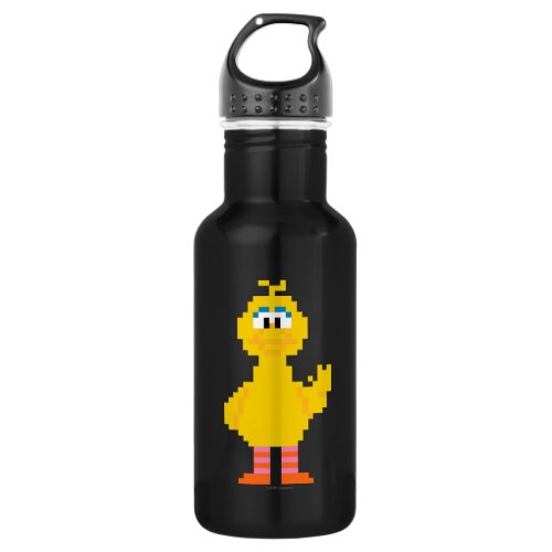 Big Bird Pixel Art Water Bottle
