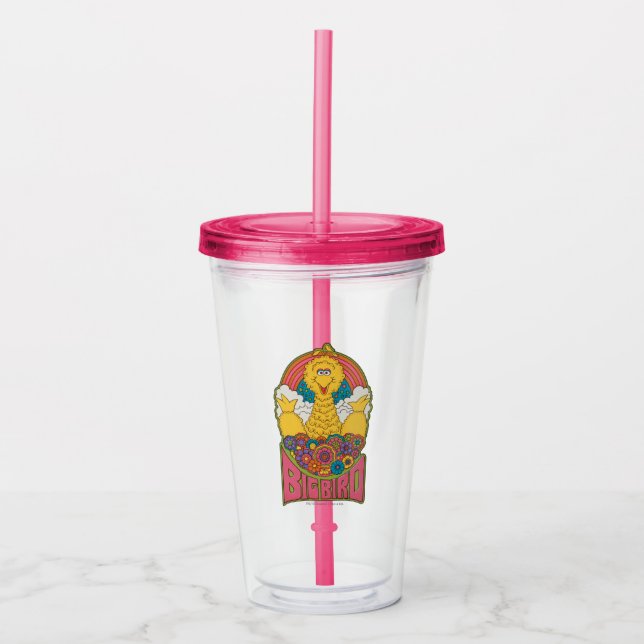 Big Bird | Psychedelic Acrylic Tumbler (Front)