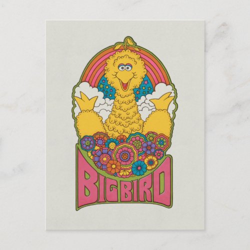 Big Bird  Psychedelic Postcard