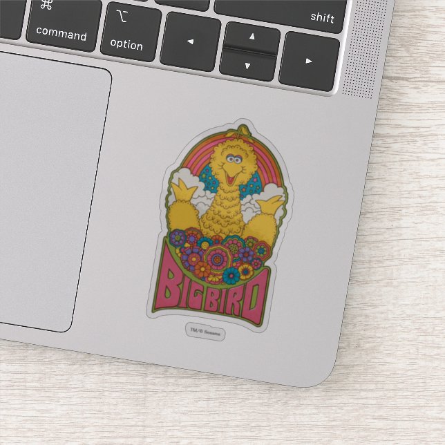 Big Bird | Psychedelic Sticker (Detail)