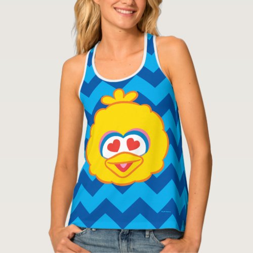 Big Bird Smiling Face with Heart_Shaped Eyes 2 Tank Top