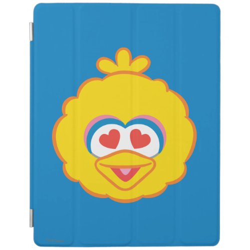 Big Bird Smiling Face with Heart_Shaped Eyes iPad Smart Cover