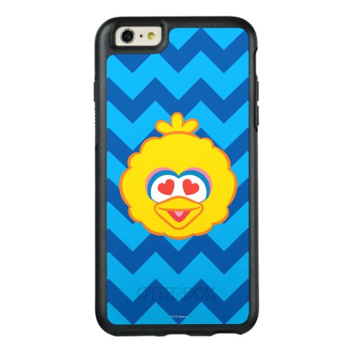Big Bird Smiling Face with Heart_Shaped Eyes OtterBox iPhone 66s Plus Case