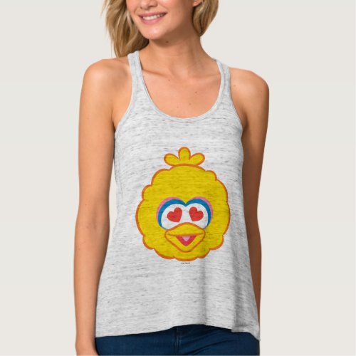 Big Bird Smiling Face with Heart_Shaped Eyes Tank Top