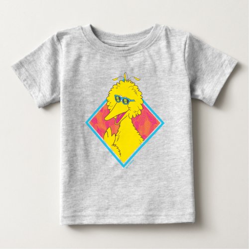 Big Bird  Tropical Badge 2 Baby T_Shirt
