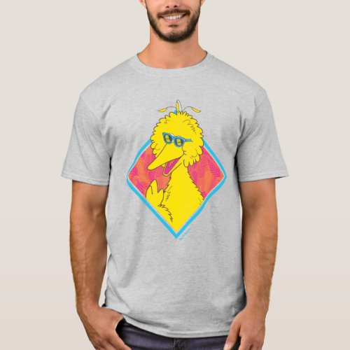 Big Bird  Tropical Badge 2 T_Shirt