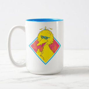 Big Bird   Tropical Badge Two-Tone Coffee Mug