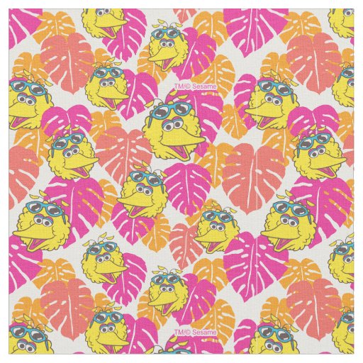 Big Bird | Tropical Pattern Fabric
