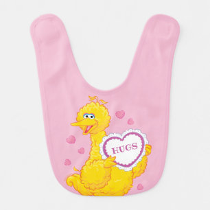 Big Bird Valentine Baby Bib