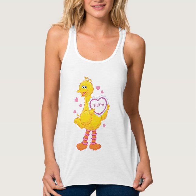 Big Bird Valentine Tank Top (Front)