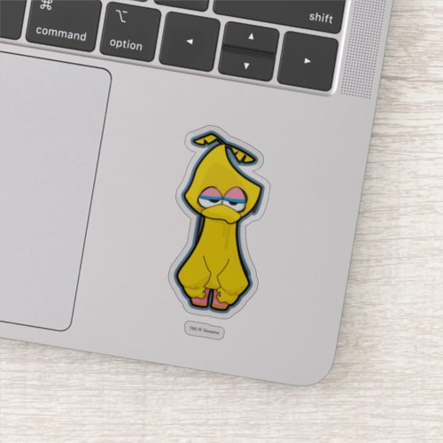 Big Bird Zombie Sticker