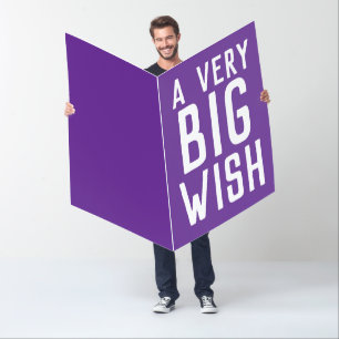 BIG BIRTHDAY BIGGEST GIANT GREETING CARD CARDS