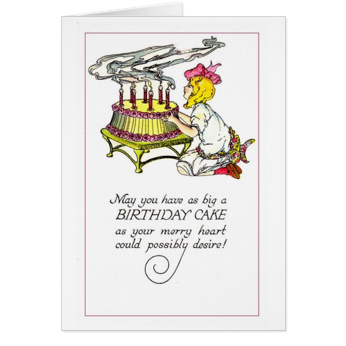 Big Birthday Cake   Card