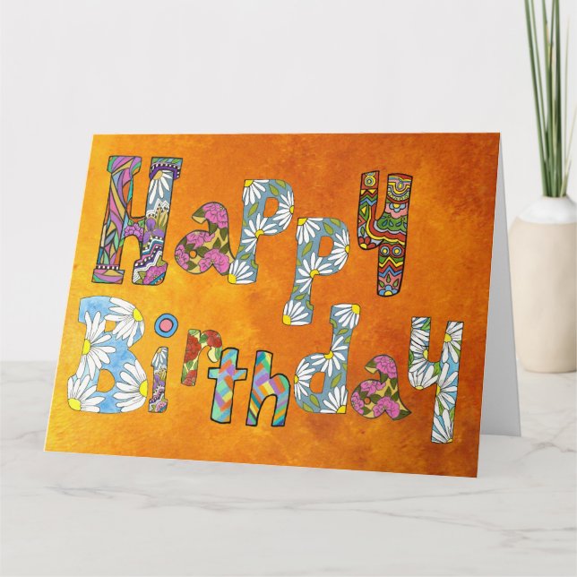 Big Birthday Card (Front)
