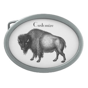 Big Bison Buffalo Thunder_Cove Belt Buckle
