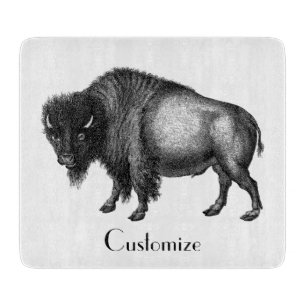Big Bison Buffalo Thunder_Cove Cutting Board