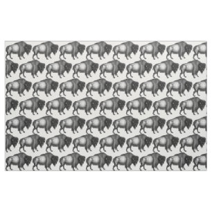Big Bison Buffalo Thunder_Cove Fabric