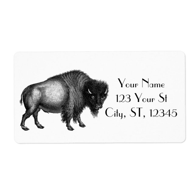 Big Bison Buffalo Thunder_Cove   Label (Front)