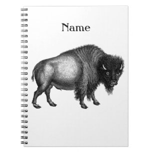 Big Bison Buffalo Thunder_Cove  Notebook