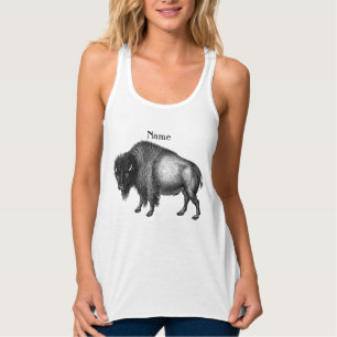 Big Bison Buffalo Thunder_Cove T-Shirt Tank Top
