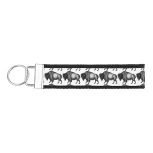 Big Bison Buffalo Thunder_Cove Wrist Keychain