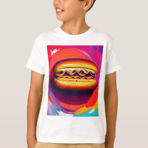 Big Bite Hot Dog - The Colossal Hotdog Chronicles T-Shirt