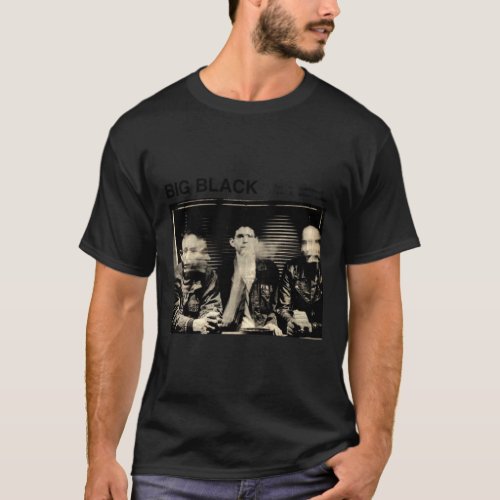 Big Black Band Tee89png T_Shirt