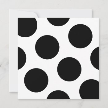 Big Black Dots by designs4you at Zazzle