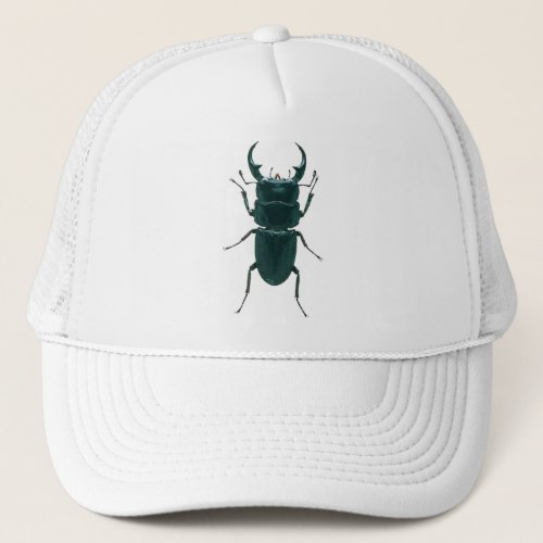 Big Black Dung Beetle Trucker Hat
