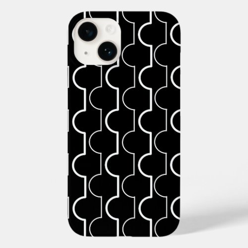 Big Black Scallops Case_Mate iPhone 14 Case