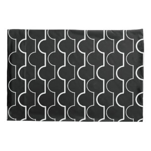 Big Black Scallops Pillow Case