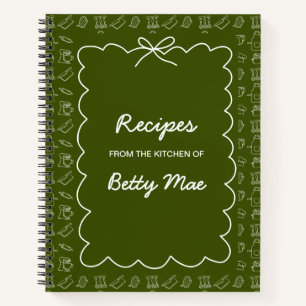 Big Blank Cookbook Write Your Own Favorite Recipe Notebook