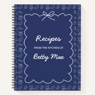Big Blank Cookbook Write Your Own Favorite Recipe  Notebook