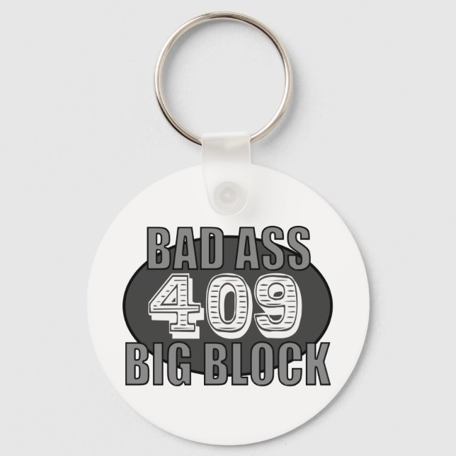 big block 409 keychain (Front)