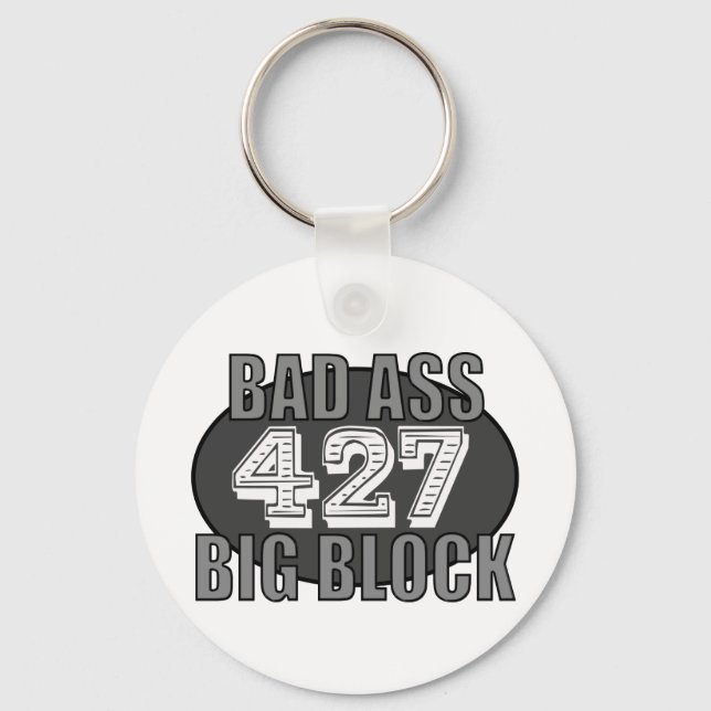 big block bad 427 keychain (Front)
